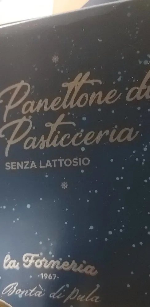 Panettone di pasticceria tradizionale basso