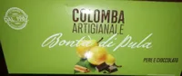 Colomba Pere e Gocce di cioccolato fondente