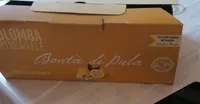 Colomba con gocce cioccolato bianco