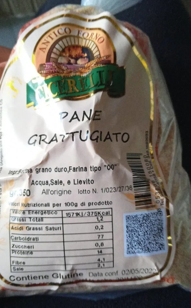 Pane grattugiato
