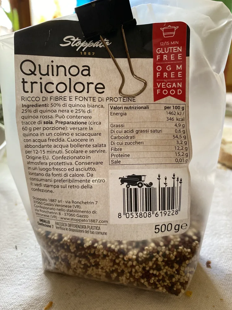 Quinoa tricolore
