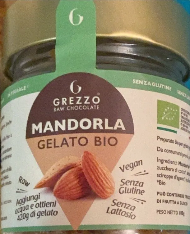 Gelato bio mandorla
