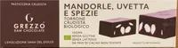 Torrone mandorle, uvetta e spezie