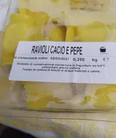 Ravioli cacio pepe