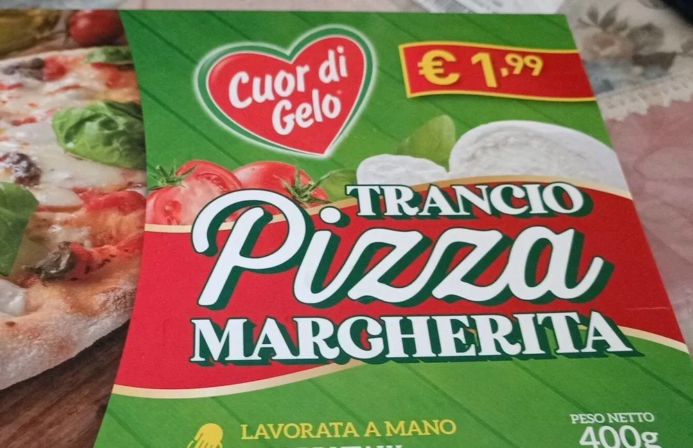 Trancio pizza margherita