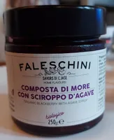 Composta di more con sciroppo di agave