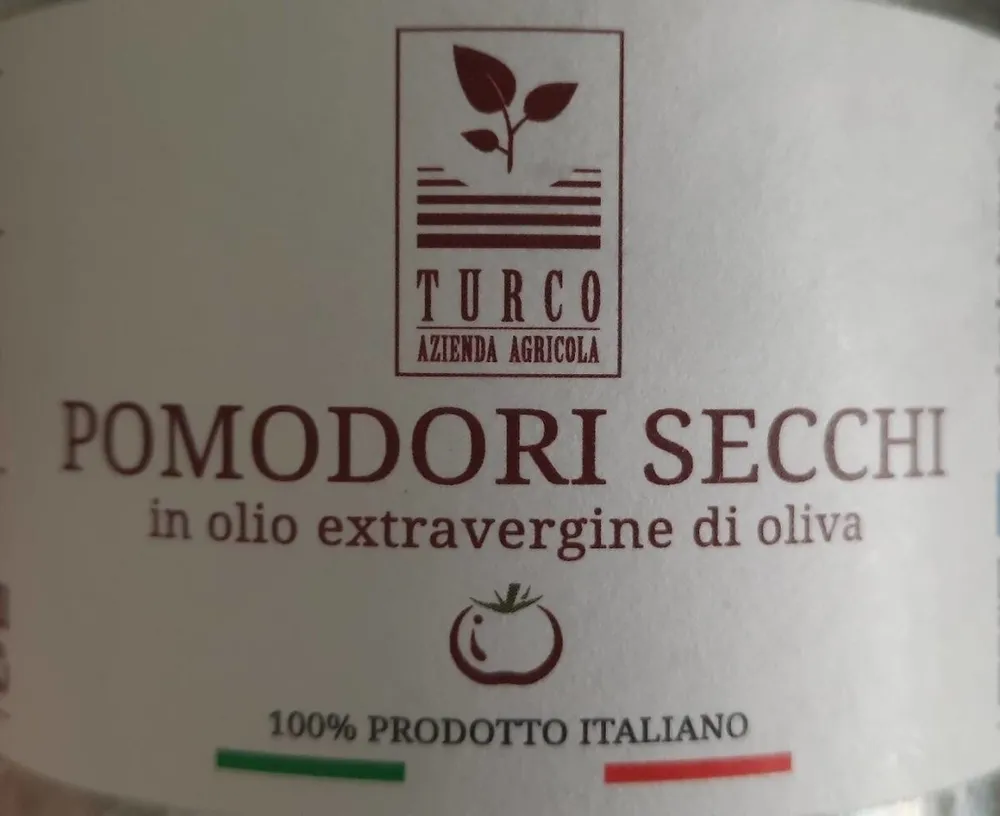 Pomodori secchi in olio extravergine di oliva
