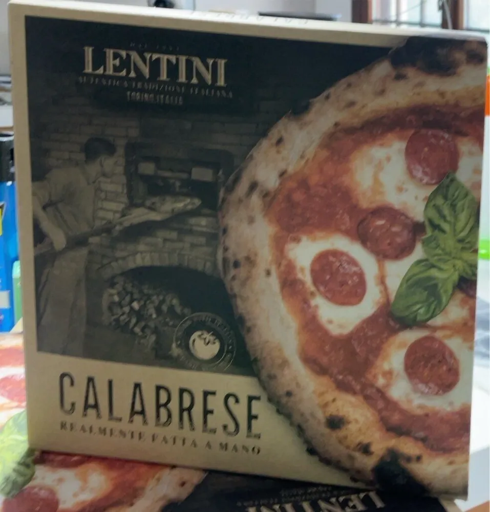 Pizza calabrese