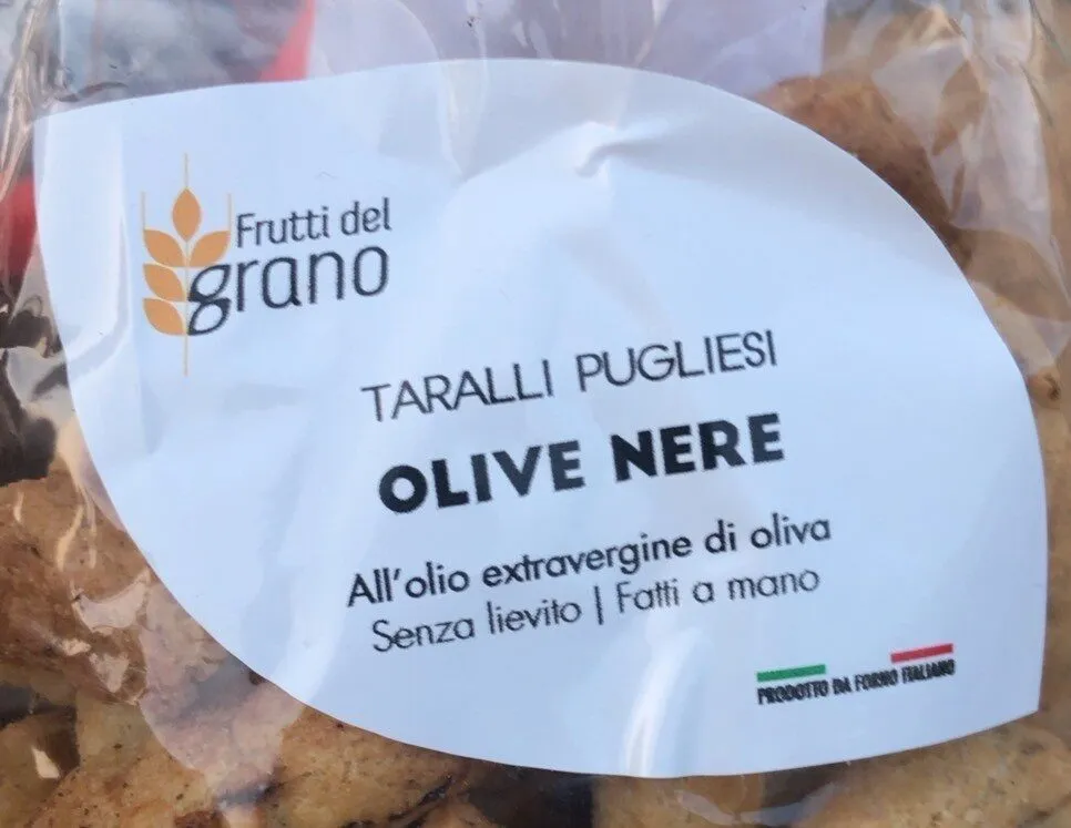 Taralli pugliesi olive nere