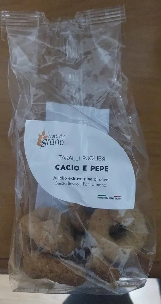 Taralli pugliesi Cacio e Pepe