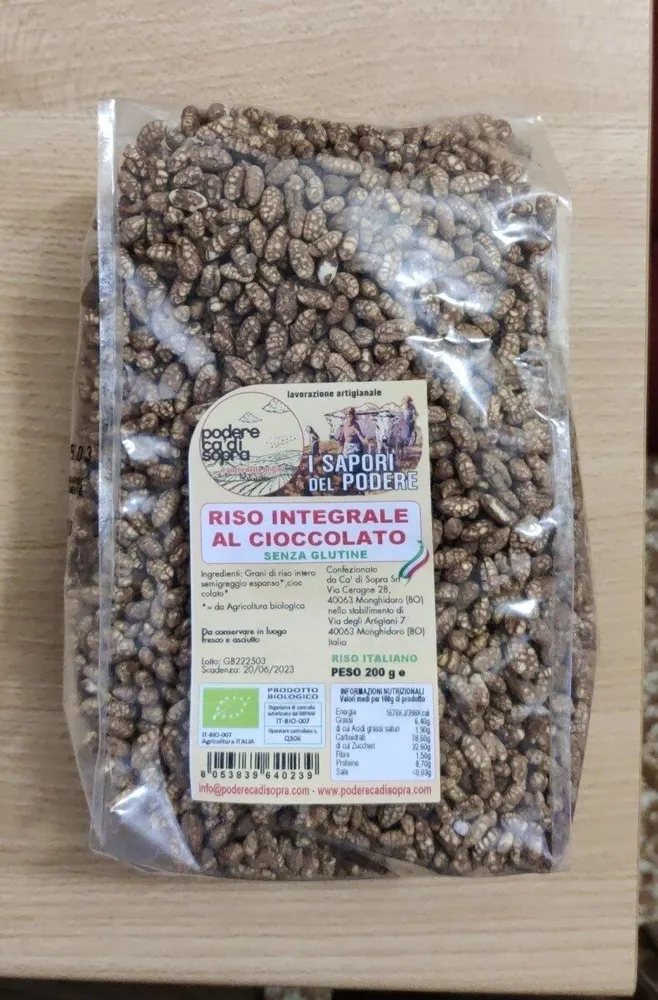 Riso integrale al cioccolato