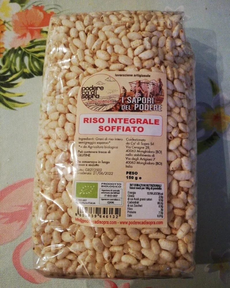 Riso integrale soffiato