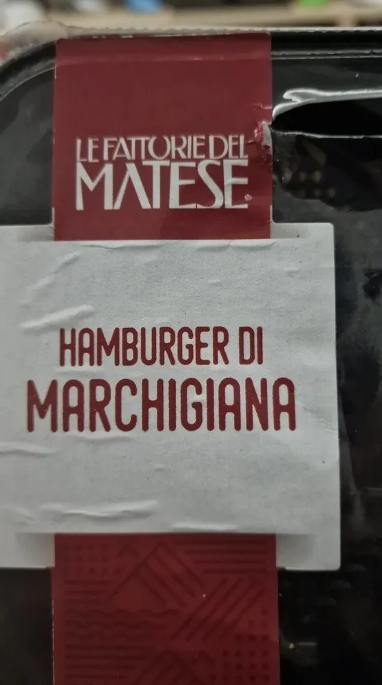 Hamburger di Marchigiana