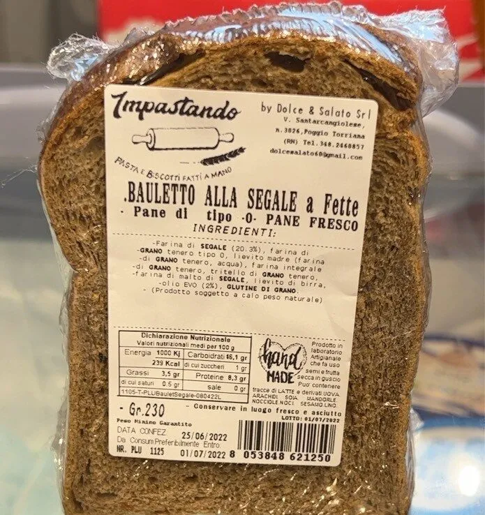 Bauletto alla segale