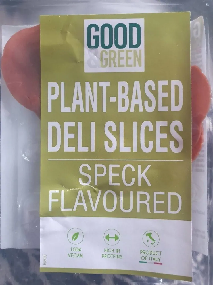 Plant-based deli slices