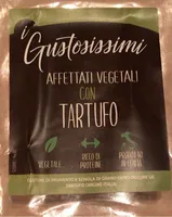 Affettato vegetale con tartufo