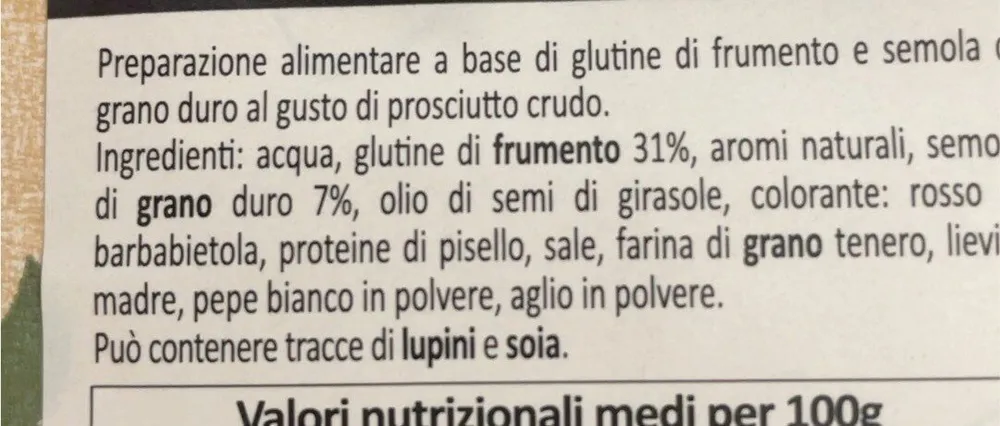 I gustosissimi al prosciutto crudo