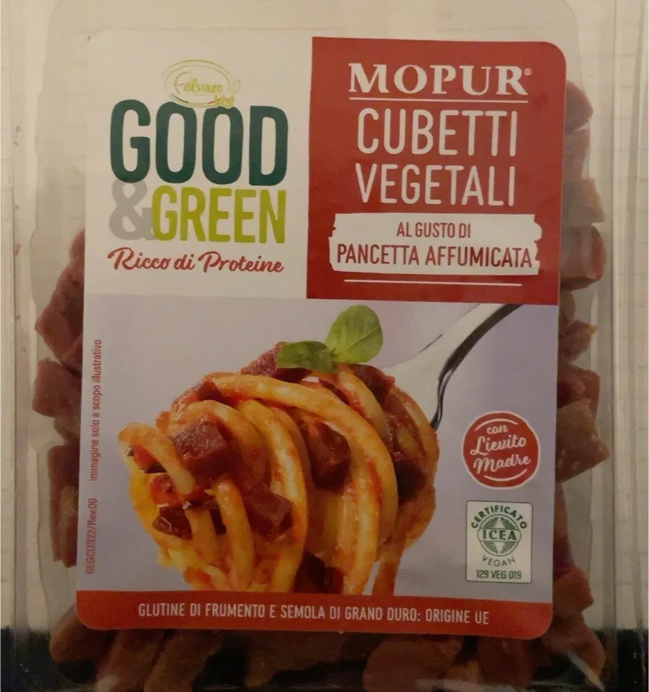 Cubetti vegetali al gusto pancetta affumicata