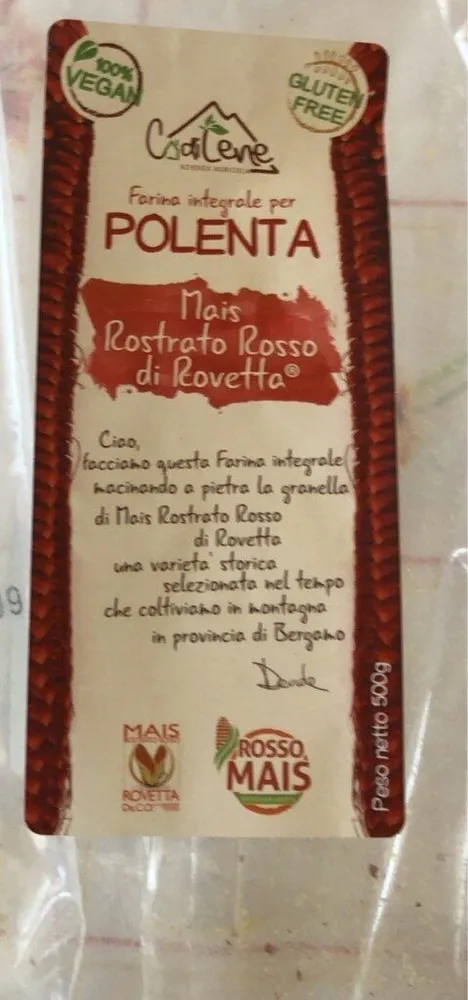 Farina integrale per polenta