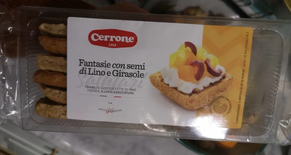 Fantasie con semi di lino e girasole