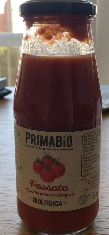 Passata di pomodorino ciliegino