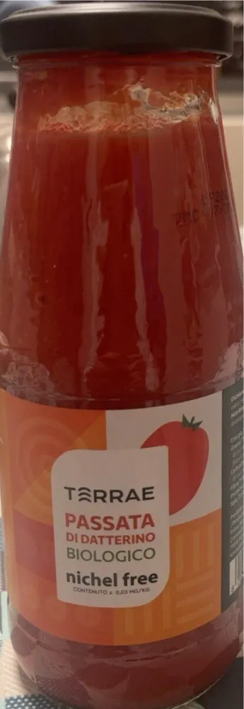 Passata di datterino biologico