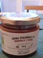 Crema spalmabile bio mandorla e cacao