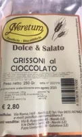 Grissoni di cioccolato