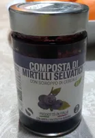 Composta di mirtilli selvatici