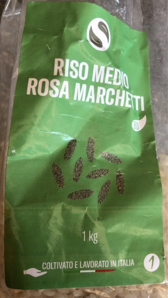 Riso medio rosa marchetti bio
