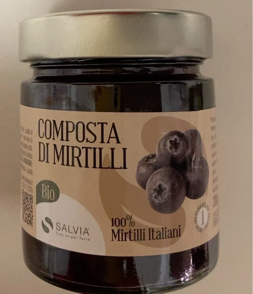 Composta di mirtilli