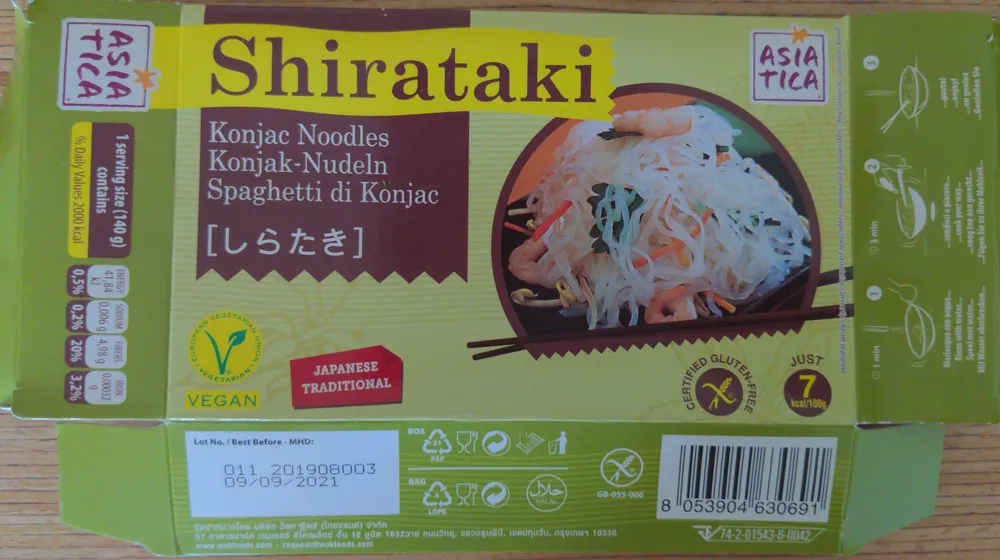 AsiaTica Shirataki Konjac