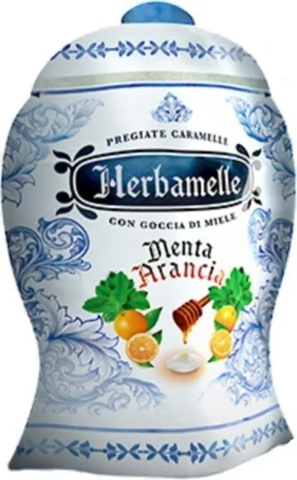 Caramelle menta e arancia
