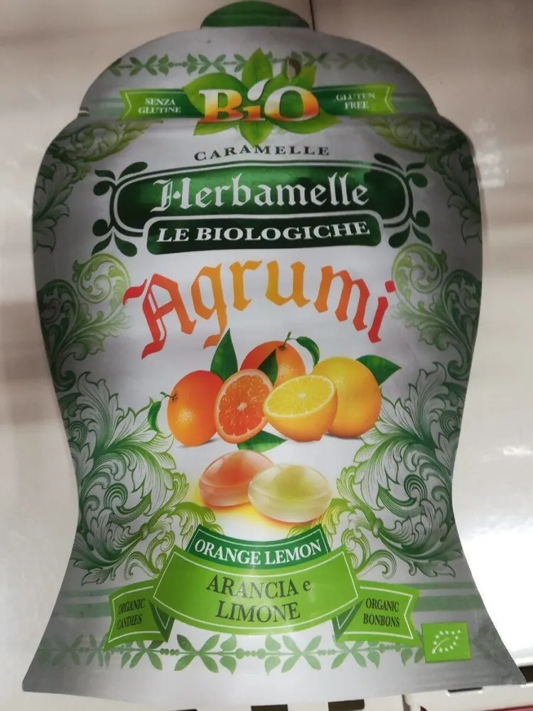 Caramelo naranja/limón