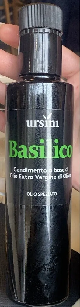 Huile d’olive basilic