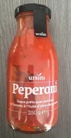 Sauce prete avec poivrons