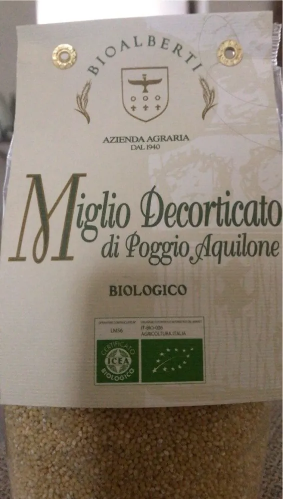 Miglio decoticato