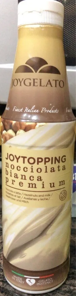 Joytopping nocciolata bianca premium