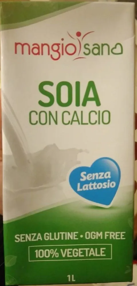 Soia con calcio