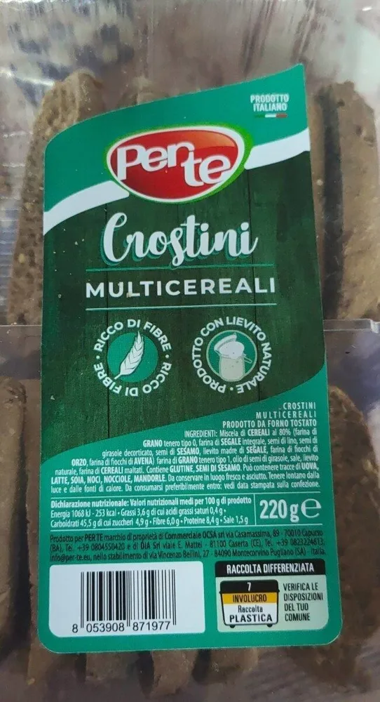 Crostini MULTICEREALI