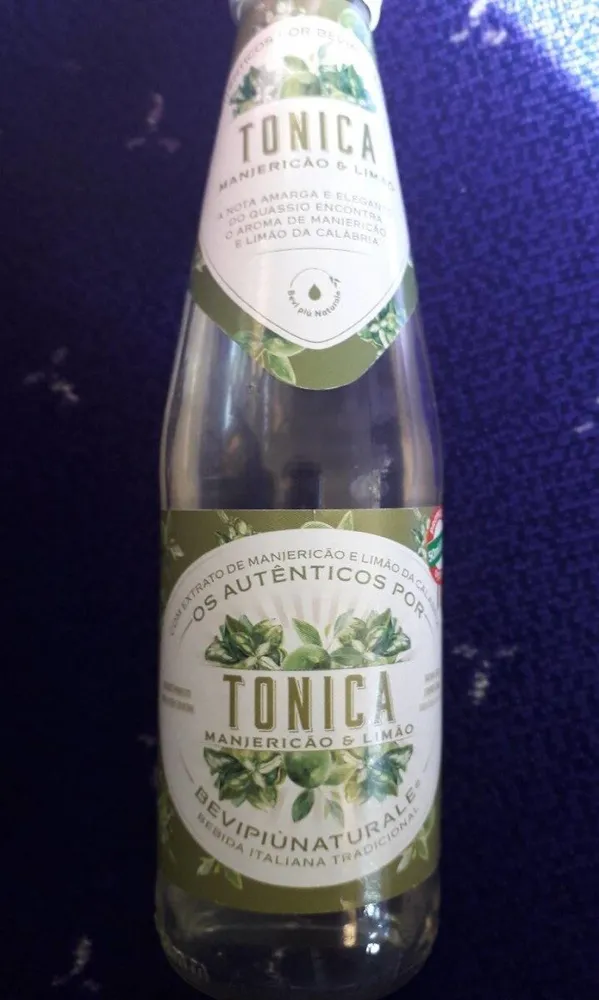 Boisson gazeuse infusion Basilic et Limette