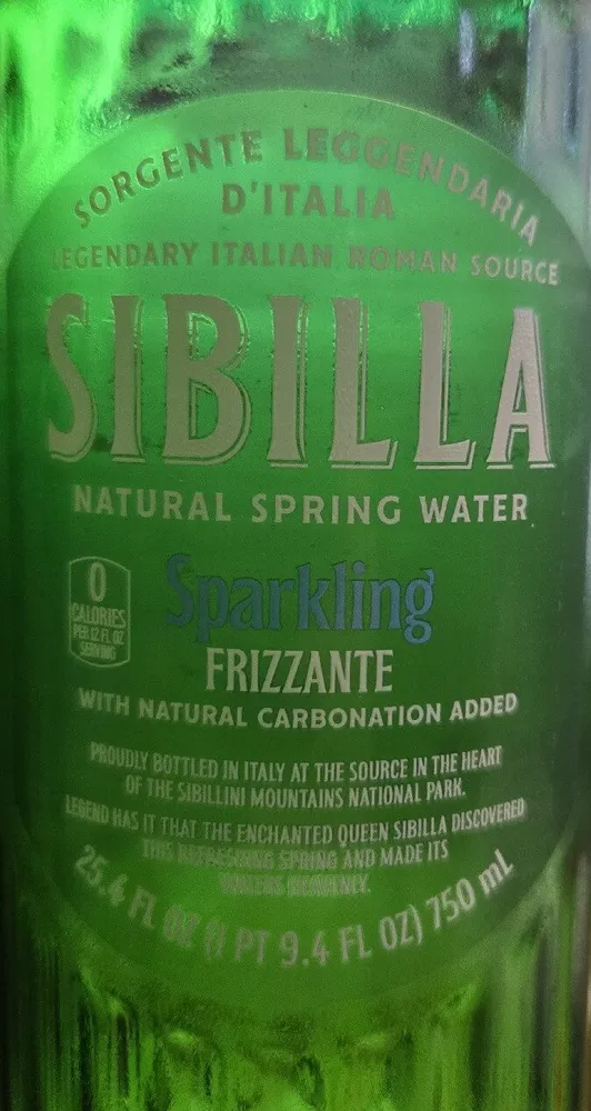 Italian Sparkling Spring Water