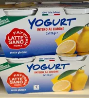 YOGURT Intero al limone
