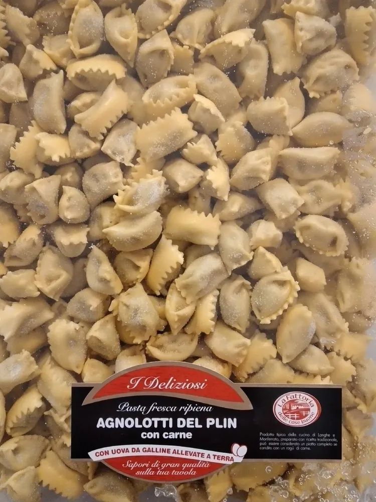 agnolotti del plin pasta fresca all'uovo con ripieno di carne