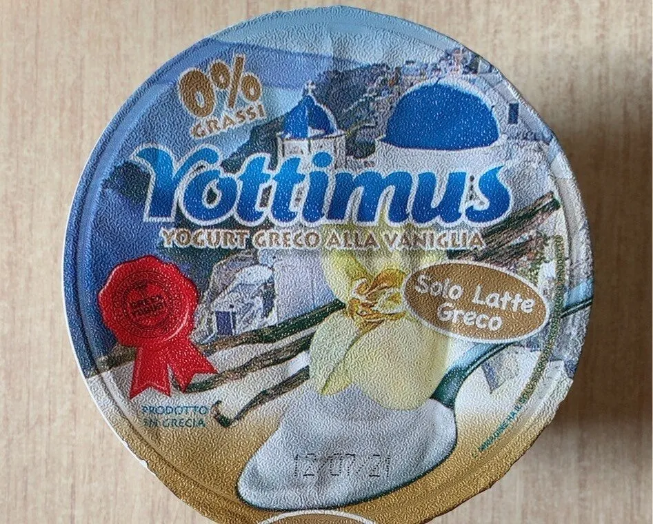 Yogurt greco alla vaniglia