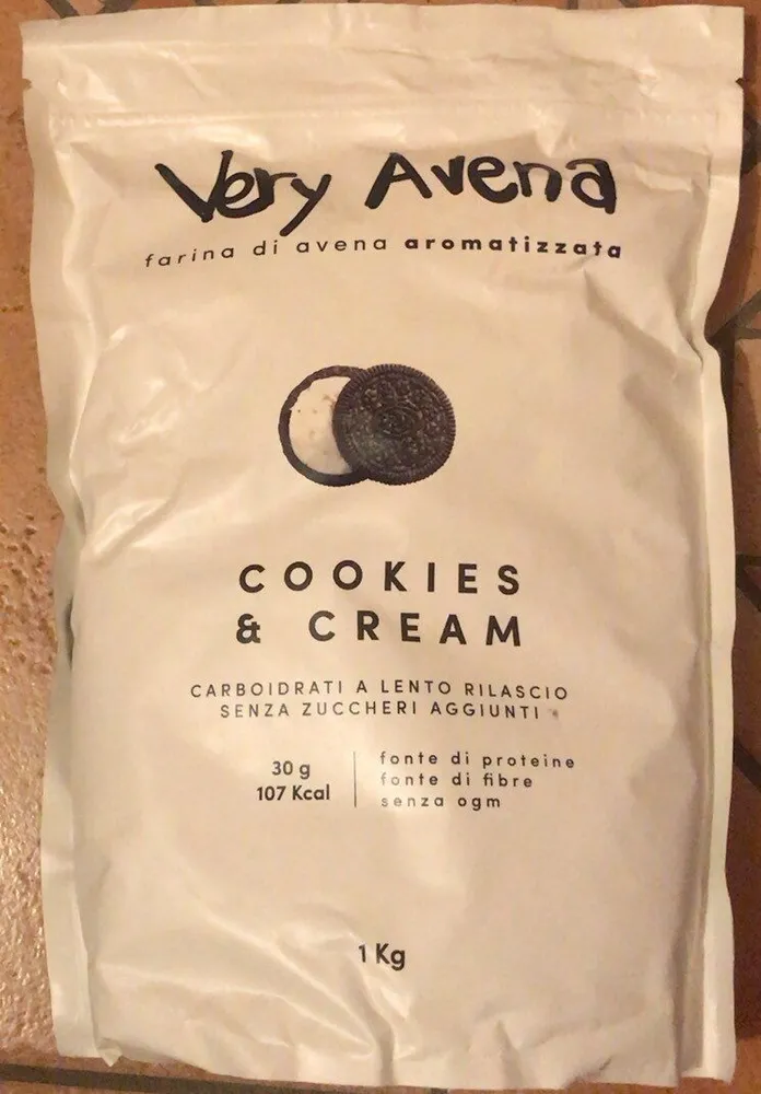 Farina di avena cookies & cream