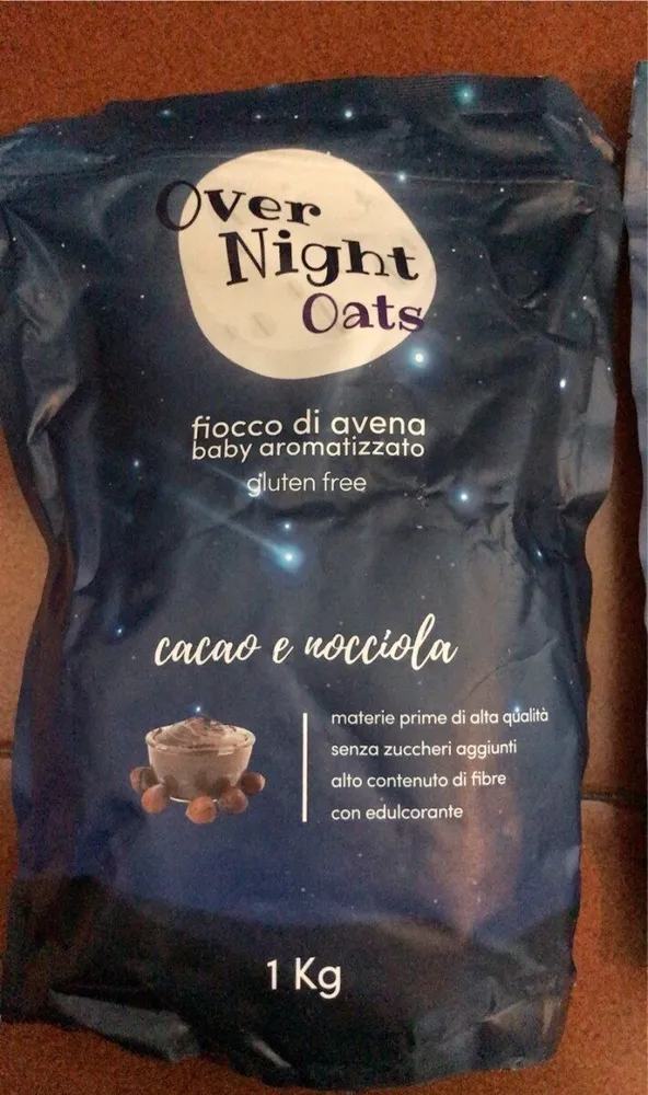 Fiocchi d’avena cacao e nocciola