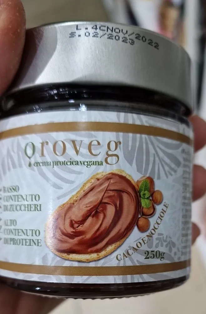 Crema proteica vegana