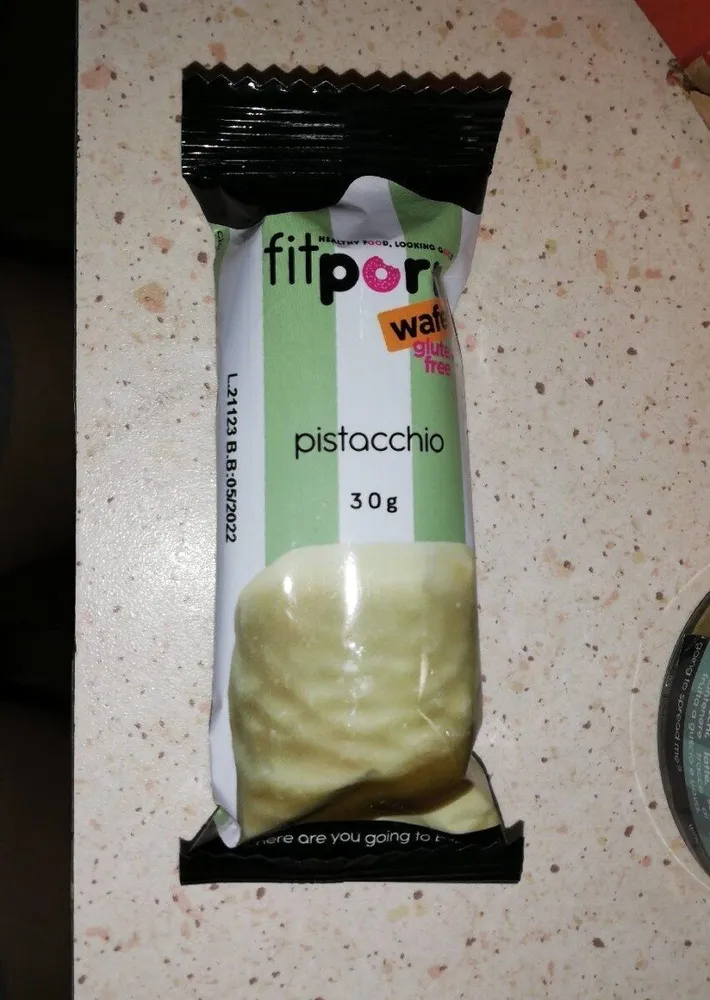 Wafer pistacchio