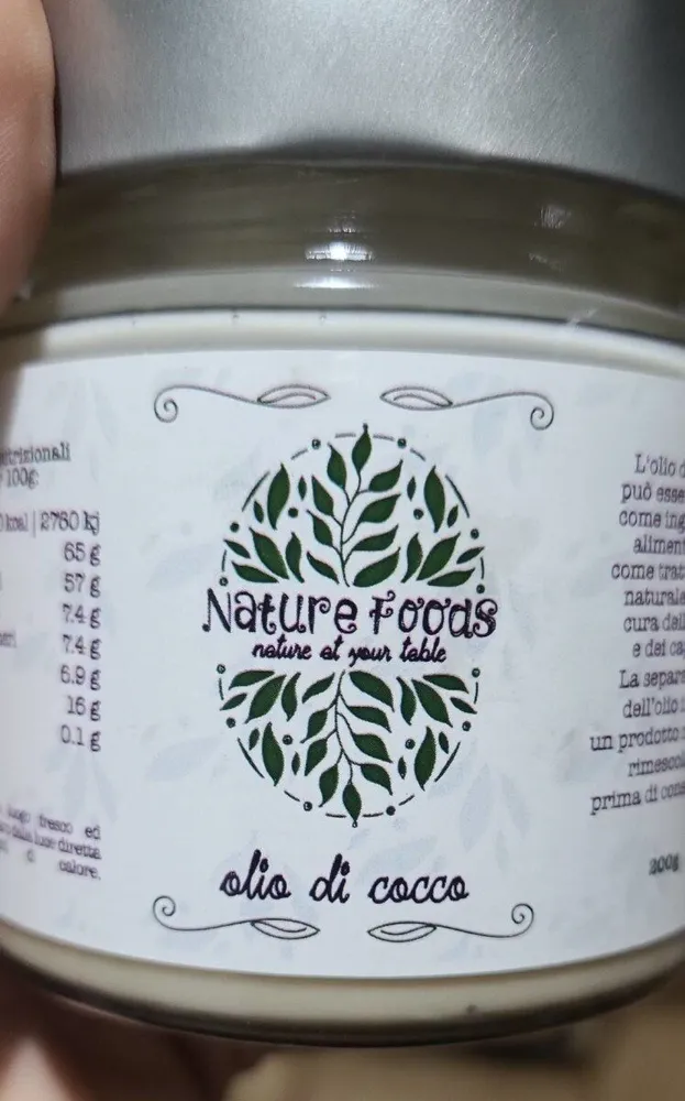Olio di cocco